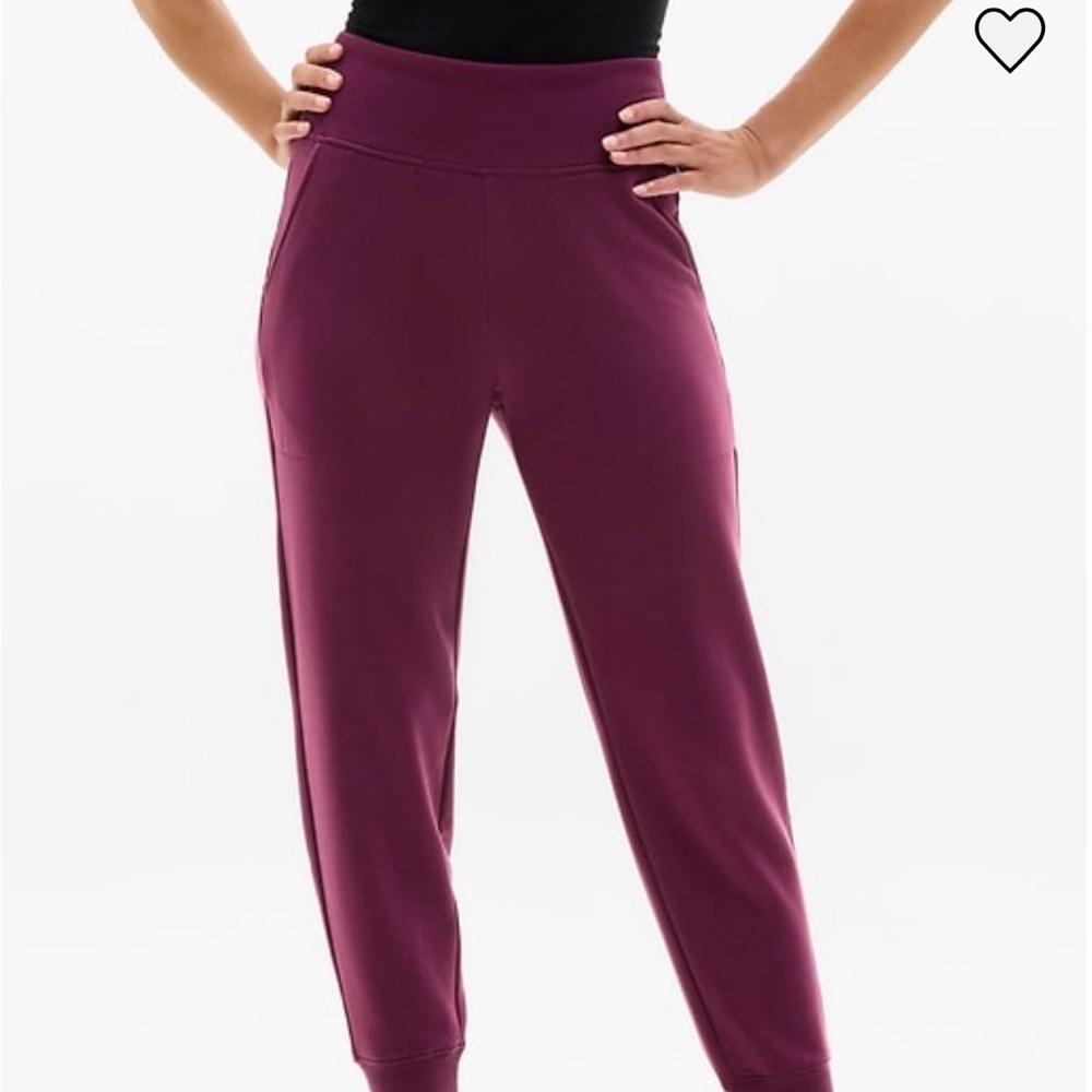 Athleta coaster luxe high rise joggers